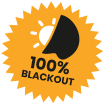 Blackout Blinds - 100% Blackout Roundel